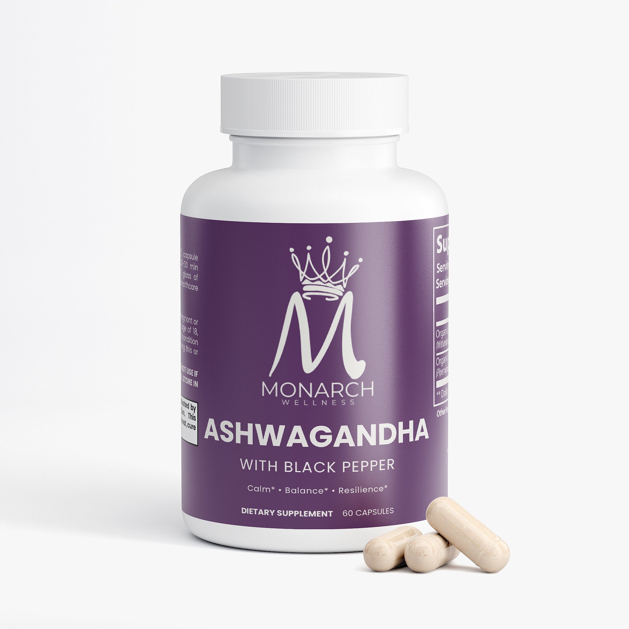 Ashwagandha + Black Pepper
